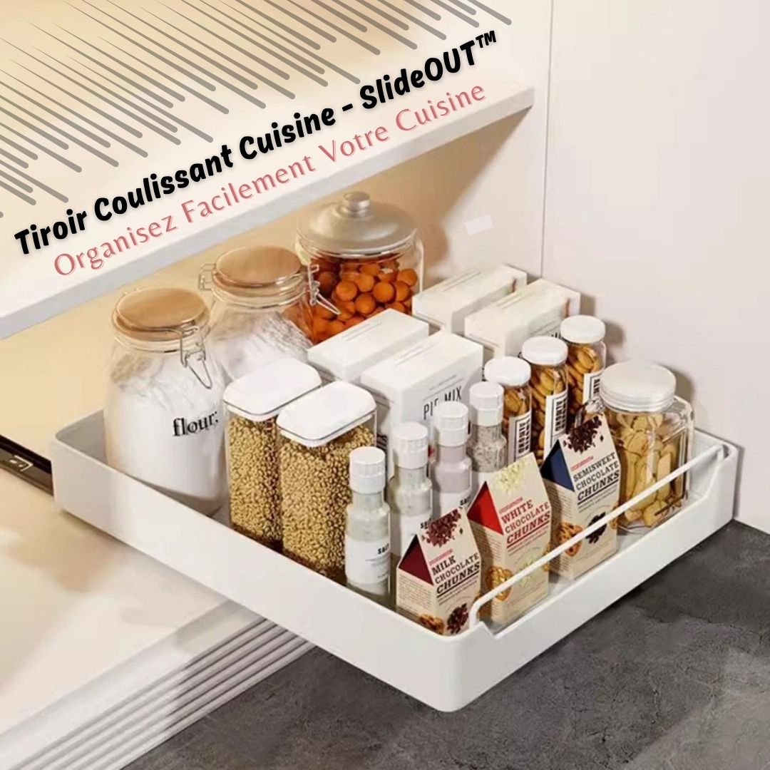 Tiroir Coulissant Cuisine - SlideOUT